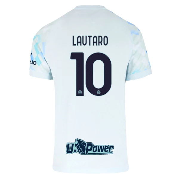 Inter Milan Lautaro Martínez 10 Bortetrøye 2025/2026 Inter Milan Lautaro Martínez 10 Bortetrøye 2025/2026