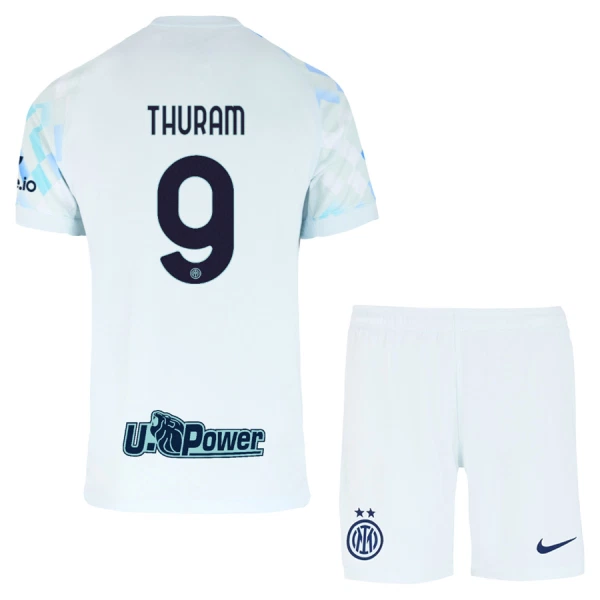 Inter Milan Thuram 9 Bortetrøye Barn 2025/2026 Inter Milan Thuram 9 Bortetrøye Barn 2025/2026
