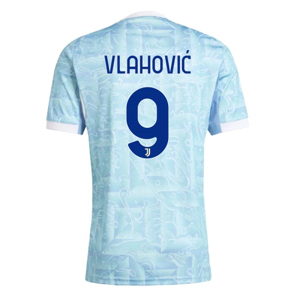 Juventus Vlahovic 9 Bortetrøye 2025/2026 Juventus Vlahovic 9 Bortetrøye 2025/2026