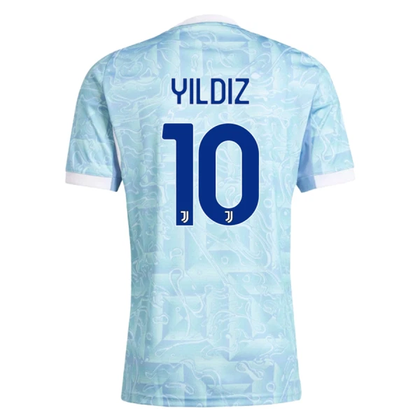 Juventus Yildiz 10 Bortetrøye Barn 2025/2026