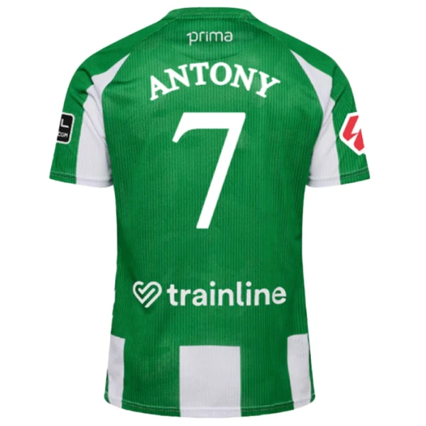 Real Betis Antony Santos 7 Hjemmetrøye 2025/2026 Real Betis Antony Santos 7 Hjemmetrøye 2025/2026