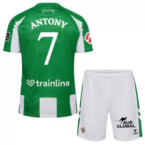 Real Betis Antony Santos 7 Hjemmetrøye Barn 2025/2026 Real Betis Antony Santos 7 Hjemmetrøye Barn 2025/2026