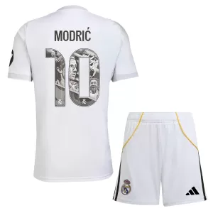 Real Madrid Luka Modric 10 Hjemmetrøye Barn 2025/2026 Spesiell