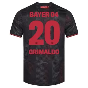 Bayer 04 Leverkusen Alejandro Grimaldo 20 Hjemmetrøye 2025/2026 Bayer 04 Leverkusen Alejandro Grimaldo 20 Hjemmetrøye 2025/2026