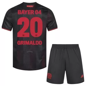 Bayer 04 Leverkusen Alejandro Grimaldo 20 Hjemmetrøye Barn 2025/2026 Bayer 04 Leverkusen Alejandro Grimaldo 20 Hjemmetrøye Barn 2025/2026