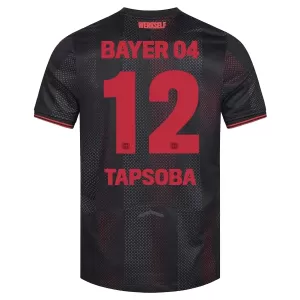 Bayer 04 Leverkusen Edmond Tapsoba 12 Hjemmetrøye 2025/2026 Bayer 04 Leverkusen Edmond Tapsoba 12 Hjemmetrøye 2025/2026