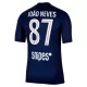 Paris Saint-Germain Joao Neves 87 Hjemmetrøye 2025/2026
