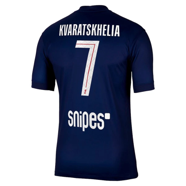 Paris Saint-Germain Kvaratskhelia 7 Hjemmetrøye 2025/2026