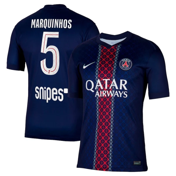 Paris Saint-Germain Marquinhos 5 Hjemmetrøye 2025/2026