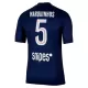 Paris Saint-Germain Marquinhos 5 Hjemmetrøye 2025/2026