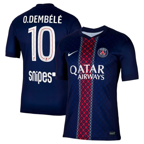 Paris Saint-Germain Ousmane Dembélé 10 Hjemmetrøye 2025/2026