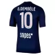 Paris Saint-Germain Ousmane Dembélé 10 Hjemmetrøye 2025/2026