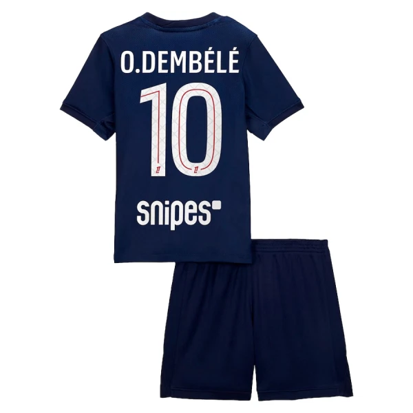Paris Saint-Germain Ousmane Dembélé 10 Hjemmetrøye Barn 2025/2026