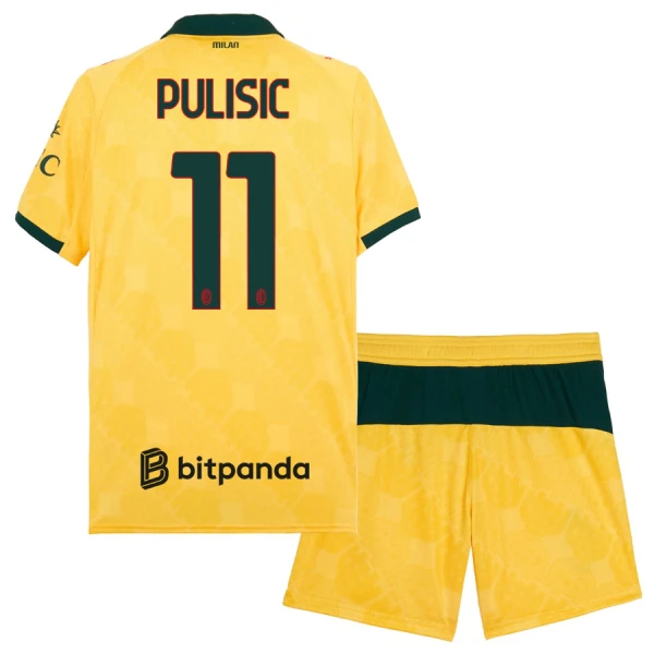 AC Milan Christian Pulišić 11 Tredjetrøye Barn 2025/2026 AC Milan Christian Pulišić 11 Tredjetrøye Barn 2025/2026