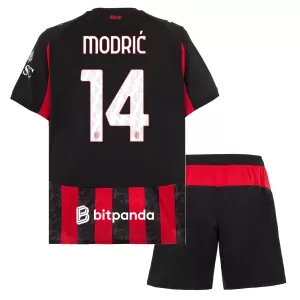 AC Milan Luka Modric 14 Hjemmetrøye Barn 2025/2026