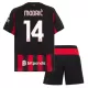 AC Milan Luka Modric 14 Hjemmetrøye Barn 2025/2026 AC Milan Luka Modric 14 Hjemmetrøye Barn 2025/2026
