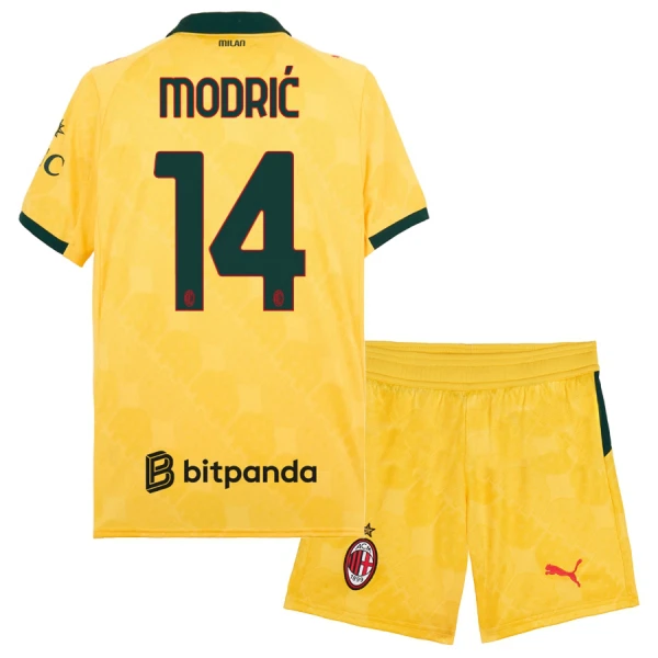 AC Milan Luka Modric 14 Tredjetrøye Barn 2025/2026 AC Milan Luka Modric 14 Tredjetrøye Barn 2025/2026