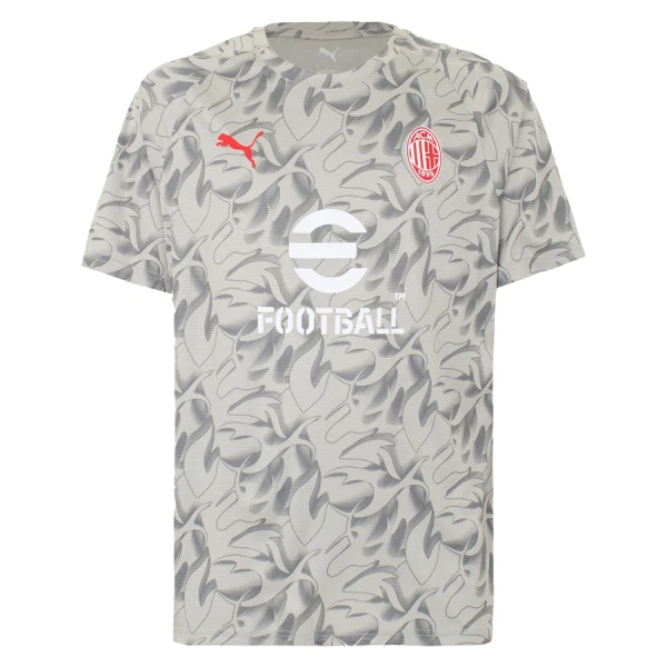 AC Milan Pre-Match Trøye 2025/2026 Grå AC Milan Pre-Match Trøye 2025/2026 Grå