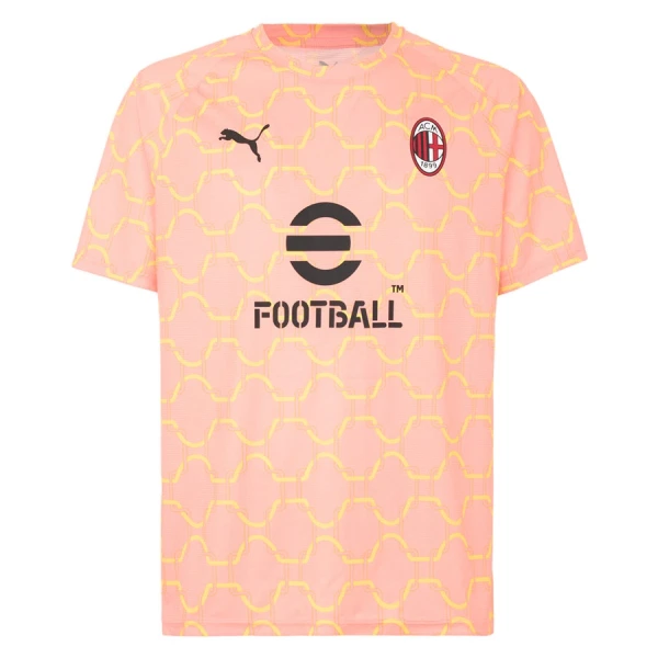 AC Milan Pre-Match Trøye 2025/2026 Rosa AC Milan Pre-Match Trøye 2025/2026 Rosa