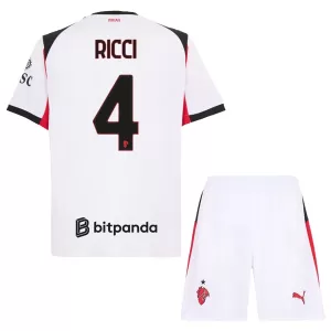 AC Milan Ricci 4 Bortetrøye Barn 2025/2026