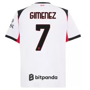 AC Milan Santiago Gimenez 7 Bortetrøye 2025/2026