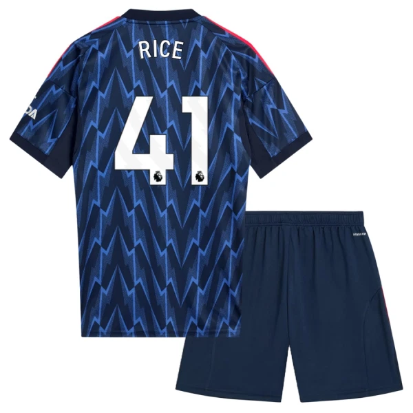 Arsenal Declan Rice 41 Bortetrøye Barn 2025/2026