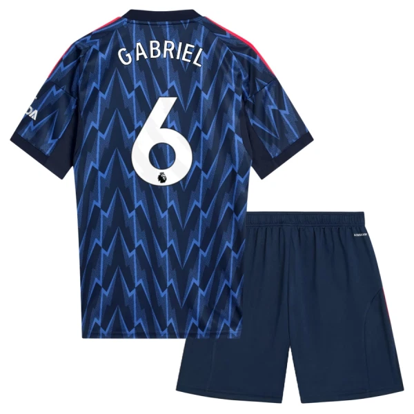 Arsenal Gabriel 6 Bortetrøye Barn 2025/2026