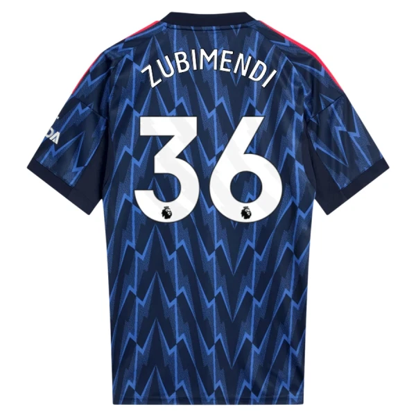 Arsenal Zubimendi 36 Bortetrøye 2025/2026 Arsenal Zubimendi 36 Bortetrøye 2025/2026