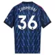 Arsenal Zubimendi 36 Bortetrøye 2025/2026 Arsenal Zubimendi 36 Bortetrøye 2025/2026