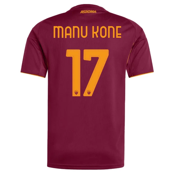 AS Roma Manu Kone 17 Hjemmetrøye 2025/2026 AS Roma Manu Kone 17 Hjemmetrøye 2025/2026