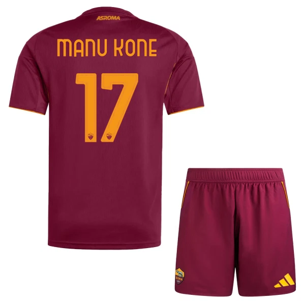 AS Roma Manu Kone 17 Hjemmetrøye Barn 2025/2026 AS Roma Manu Kone 17 Hjemmetrøye Barn 2025/2026
