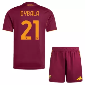 AS Roma Paulo Dybala 21 Hjemmetrøye Barn 2025/2026 AS Roma Paulo Dybala 21 Hjemmetrøye Barn 2025/2026