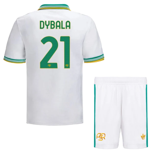 AS Roma Paulo Dybala 21 Tredjetrøye Barn 2025/2026 AS Roma Paulo Dybala 21 Tredjetrøye Barn 2025/2026