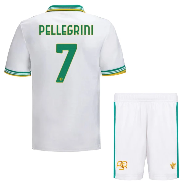 AS Roma Pellegrini 7 Tredjetrøye Barn 2025/2026 AS Roma Pellegrini 7 Tredjetrøye Barn 2025/2026