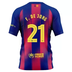 FC Barcelona Frenkie de Jong 21 Hjemmetrøye 2025/2026 FC Barcelona Frenkie de Jong 21 Hjemmetrøye 2025/2026