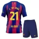 FC Barcelona Frenkie de Jong 21 Hjemmetrøye Barn 2025/2026 FC Barcelona Frenkie de Jong 21 Hjemmetrøye Barn 2025/2026