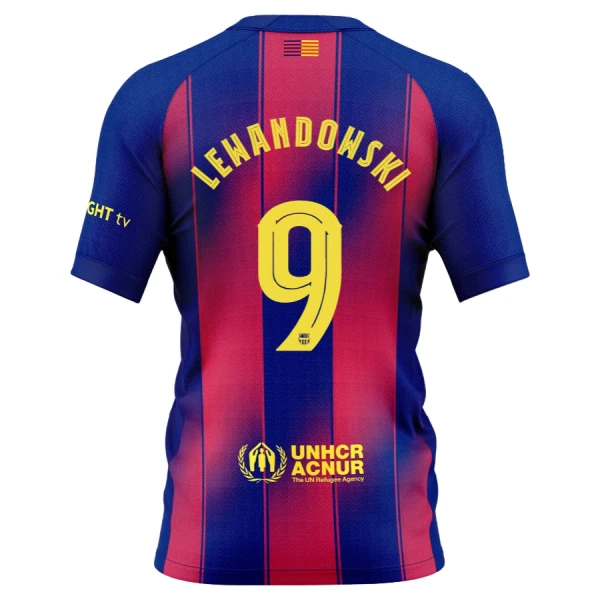FC Barcelona Robert Lewandowski 9 Hjemmetrøye 2025/2026