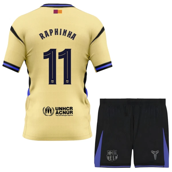 FC Barcelona x Kobe Bryant Raphinha 11 Bortetrøye Barn 2025/2026 FC Barcelona x Kobe Bryant Raphinha 11 Bortetrøye Barn 2025/2026