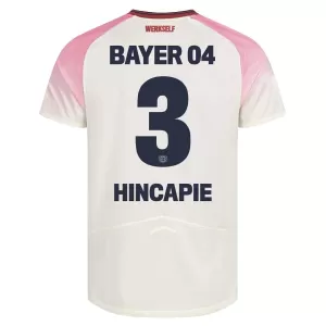 Bayer 04 Leverkusen Piero Hincapie 3 Bortetrøye 2025/2026 Bayer 04 Leverkusen Piero Hincapie 3 Bortetrøye 2025/2026