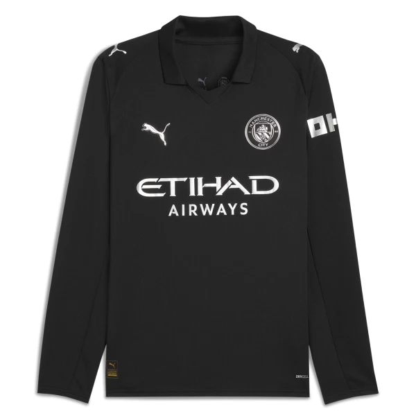 Manchester City Bortetrøye 2025/2026 Langermet Manchester City Bortetrøye 2025/2026 Langermet