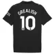Manchester City Jack Grealish 10 Bortetrøye 2025/2026 Manchester City Jack Grealish 10 Bortetrøye 2025/2026