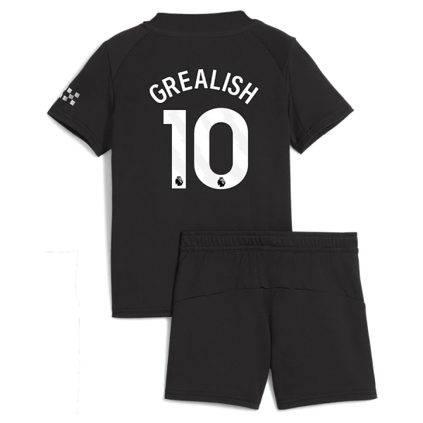 Manchester City Jack Grealish 10 Bortetrøye Barn 2025/2026 Manchester City Jack Grealish 10 Bortetrøye Barn 2025/2026