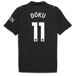 Manchester City Jérémy Doku 11 Bortetrøye 2025/2026 Manchester City Jérémy Doku 11 Bortetrøye 2025/2026