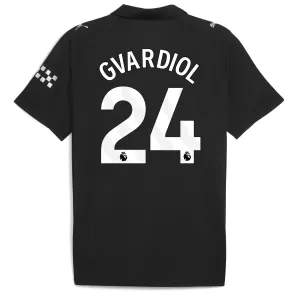 Manchester City Josko Gvardiol 24 Bortetrøye 2025/2026 Manchester City Josko Gvardiol 24 Bortetrøye 2025/2026