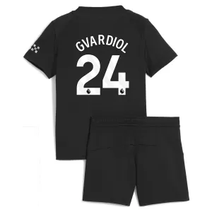Manchester City Josko Gvardiol 24 Bortetrøye Barn 2025/2026 Manchester City Josko Gvardiol 24 Bortetrøye Barn 2025/2026