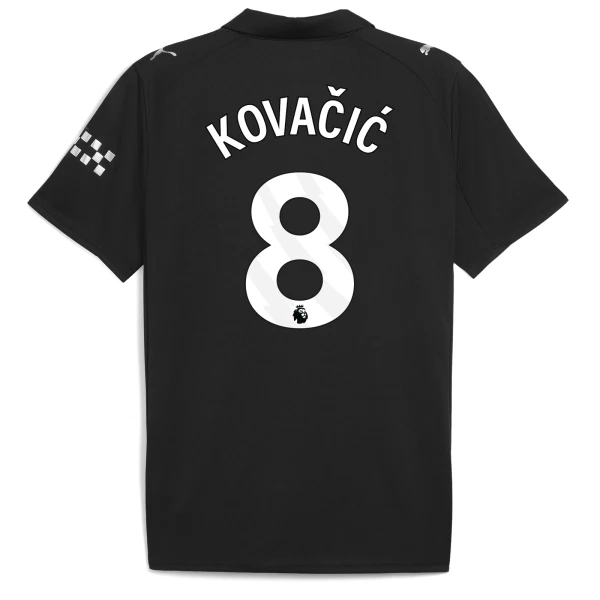 Manchester City Mateo Kovacic 8 Bortetrøye 2025/2026 Manchester City Mateo Kovacic 8 Bortetrøye 2025/2026