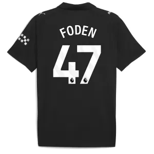 Manchester City Phil Foden 47 Bortetrøye 2025/2026 Manchester City Phil Foden 47 Bortetrøye 2025/2026