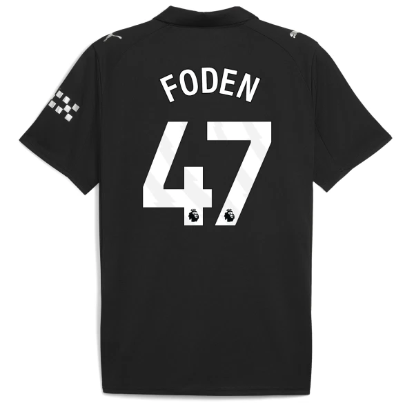 Manchester City Phil Foden 47 Bortetrøye 2025/2026 Manchester City Phil Foden 47 Bortetrøye 2025/2026