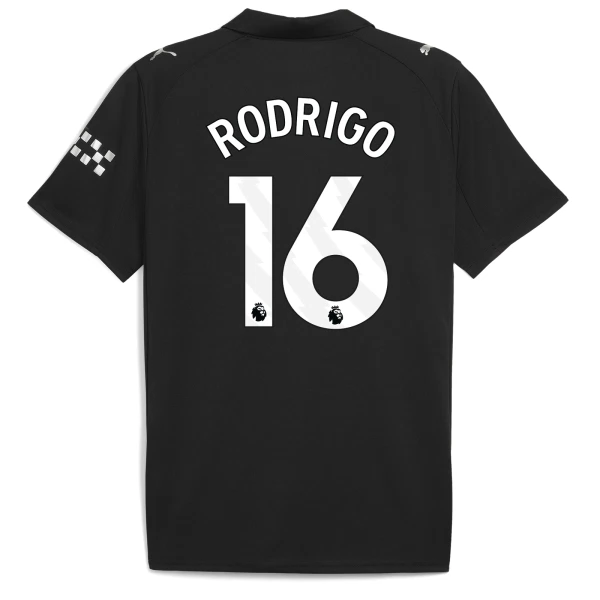 Manchester City Rodrigo Hernández 16 Bortetrøye 2025/2026 Manchester City Rodrigo Hernández 16 Bortetrøye 2025/2026