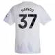 Manchester United Mainoo 37 Bortetrøye 2025/2026 Manchester United Mainoo 37 Bortetrøye 2025/2026